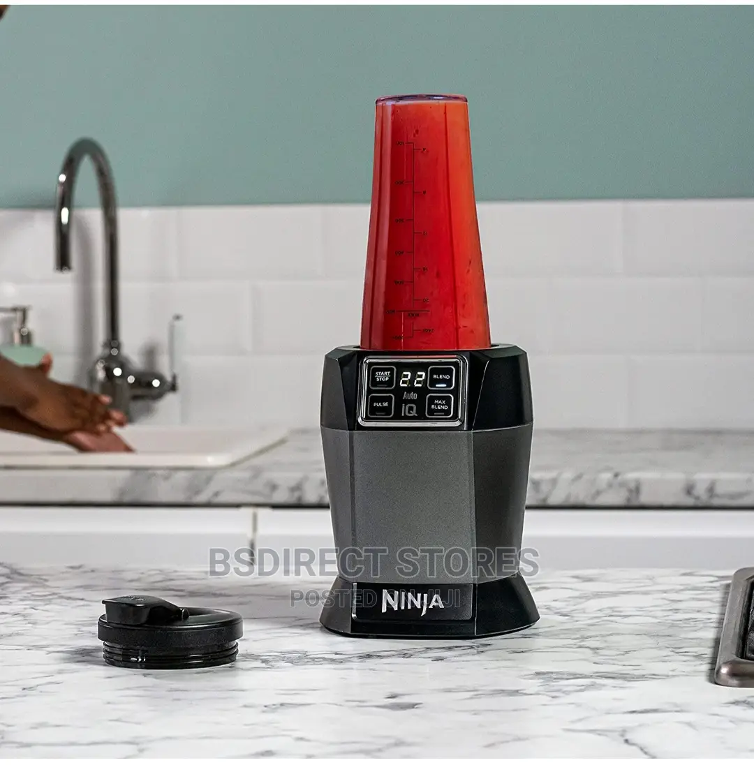 Ninja Personal Blender With Auto-iq - BN495UK 2 X 700ml Cups