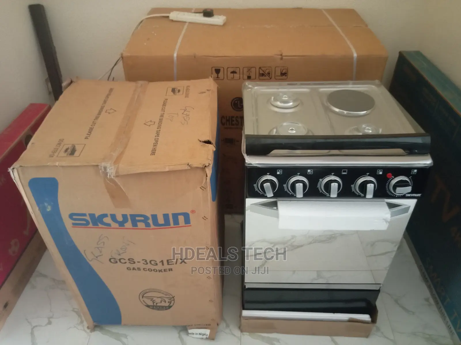 Latest Skyrun Electric/Gas Cooker (50x20mm).