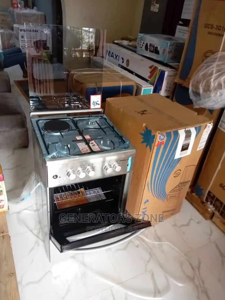 Maxi F5C31G2 Multi-Cooker - 4 Burner + Top Cover Glass+Grill