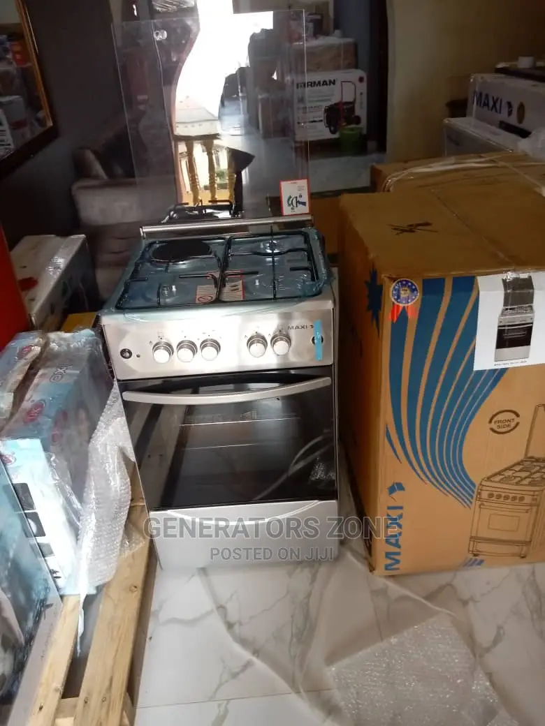 Maxi 50by50 Standing Gas Cooker- Auto Ignition ( F5C31G2)
