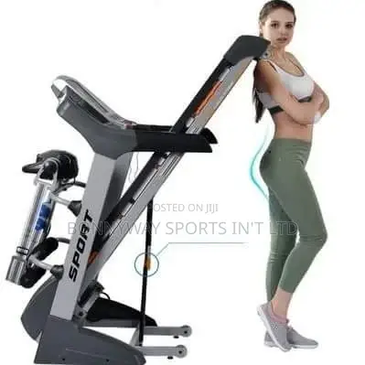 Bodyfit 2.5hp Electronic Treadmill With Waist Massager