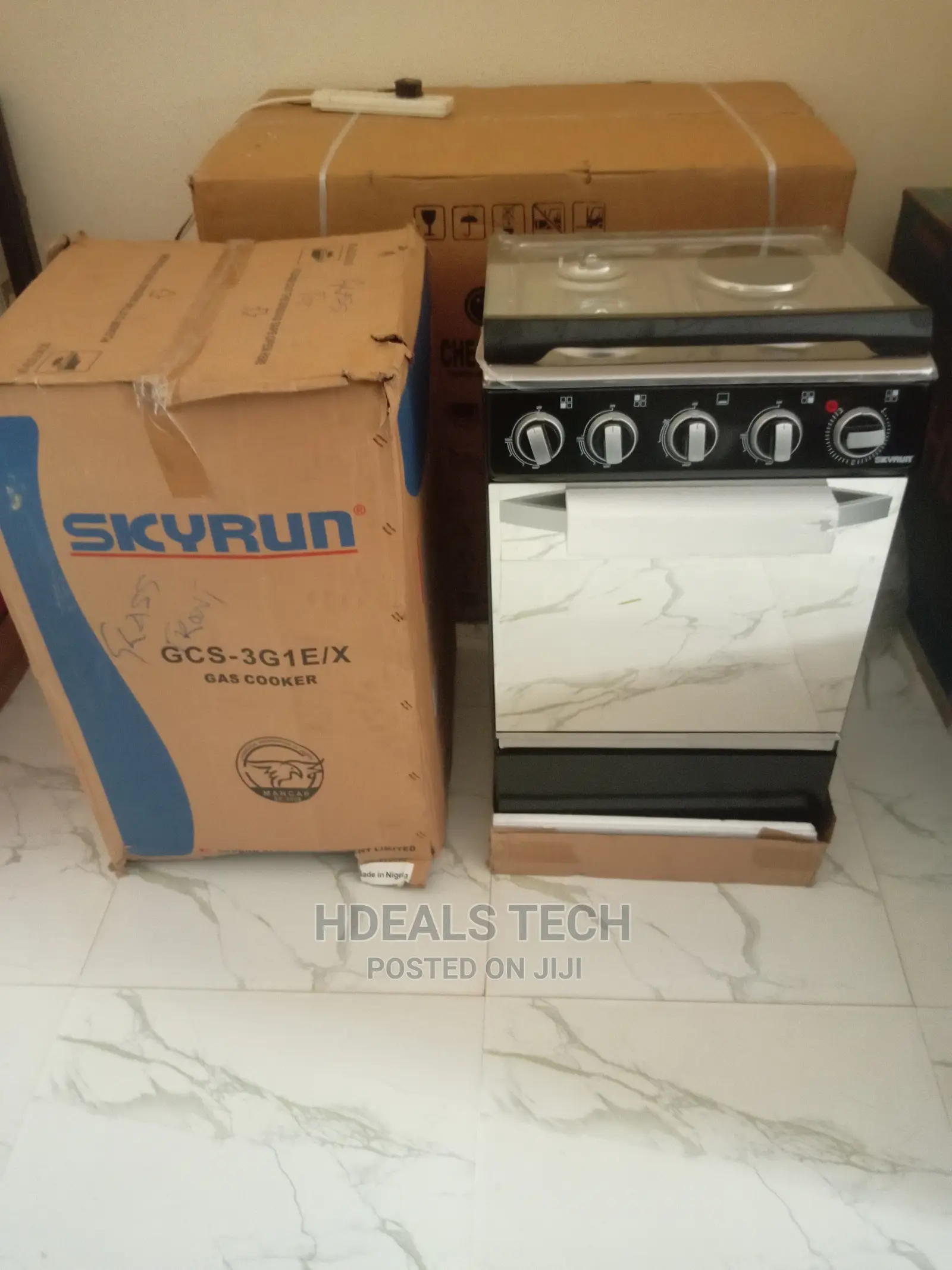 Best Skyrun 50x20mm Electric/Gas Cooker, GCS-3g1e/X.