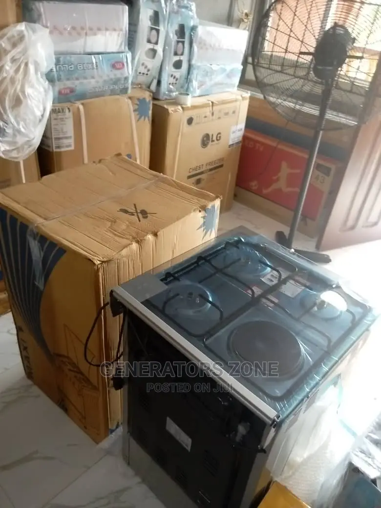 Maxi Cooker 3 Gas Cooker, 1 Electric+Oven Lamp+Grill-F5c31g2