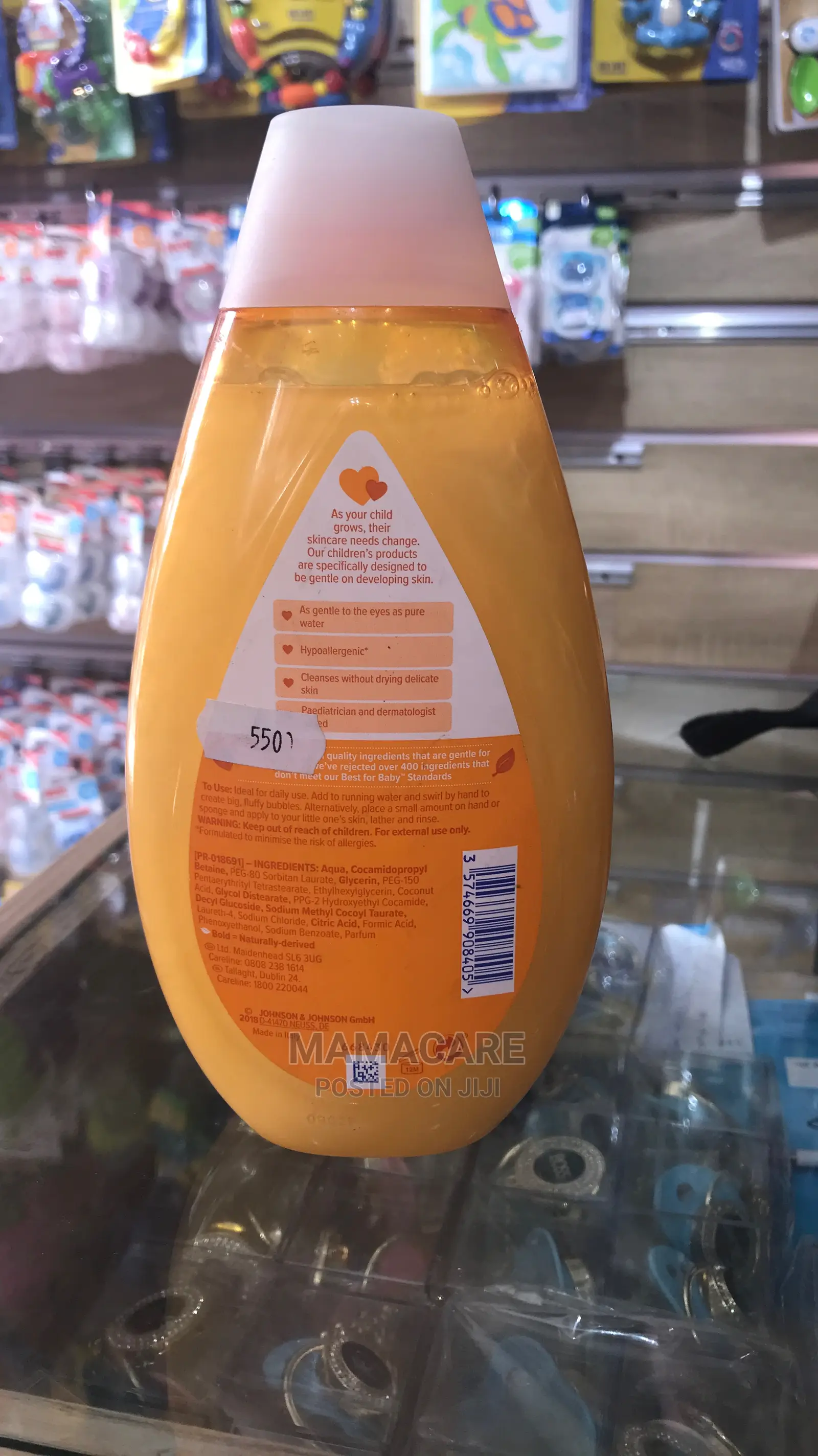 Johnson's Kids Bubble Bath and Wash