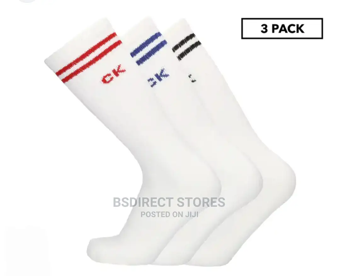 Genuine Calvin Klein Sport Multi Pairs Crew Socks 3 Pairs