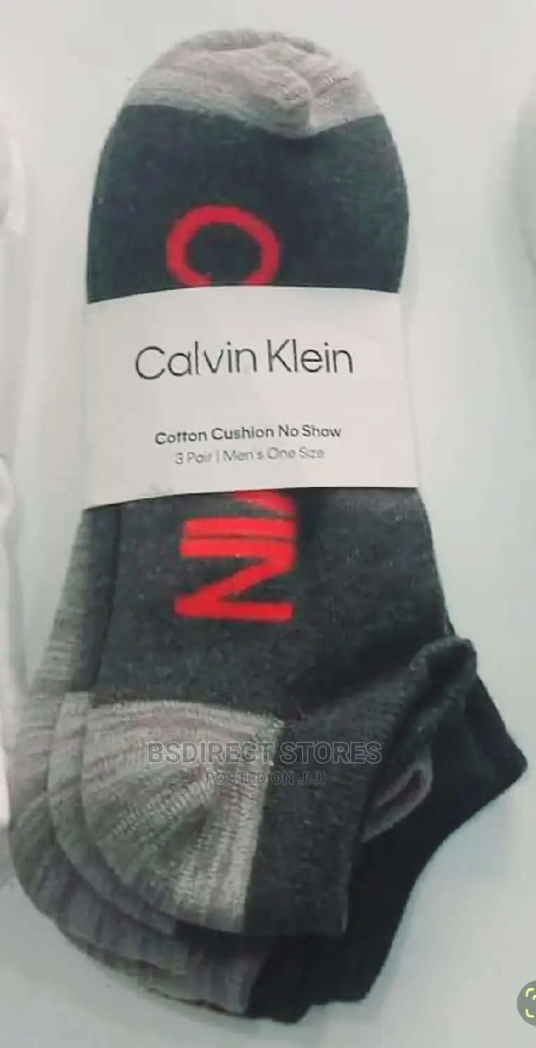 Calvin Klein Pack Of Three No Show Men Sneakers Socks