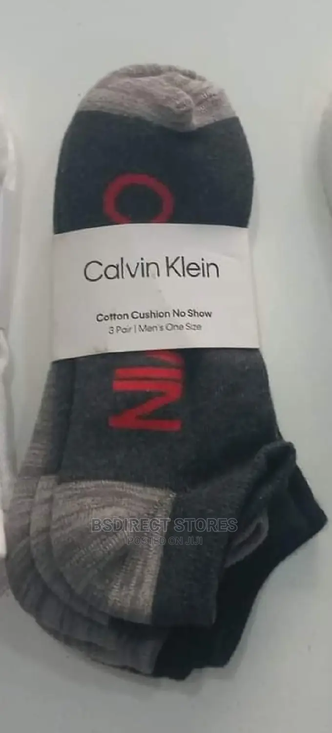Calvin Klein Pack Of Three No Show Men Sneakers Socks