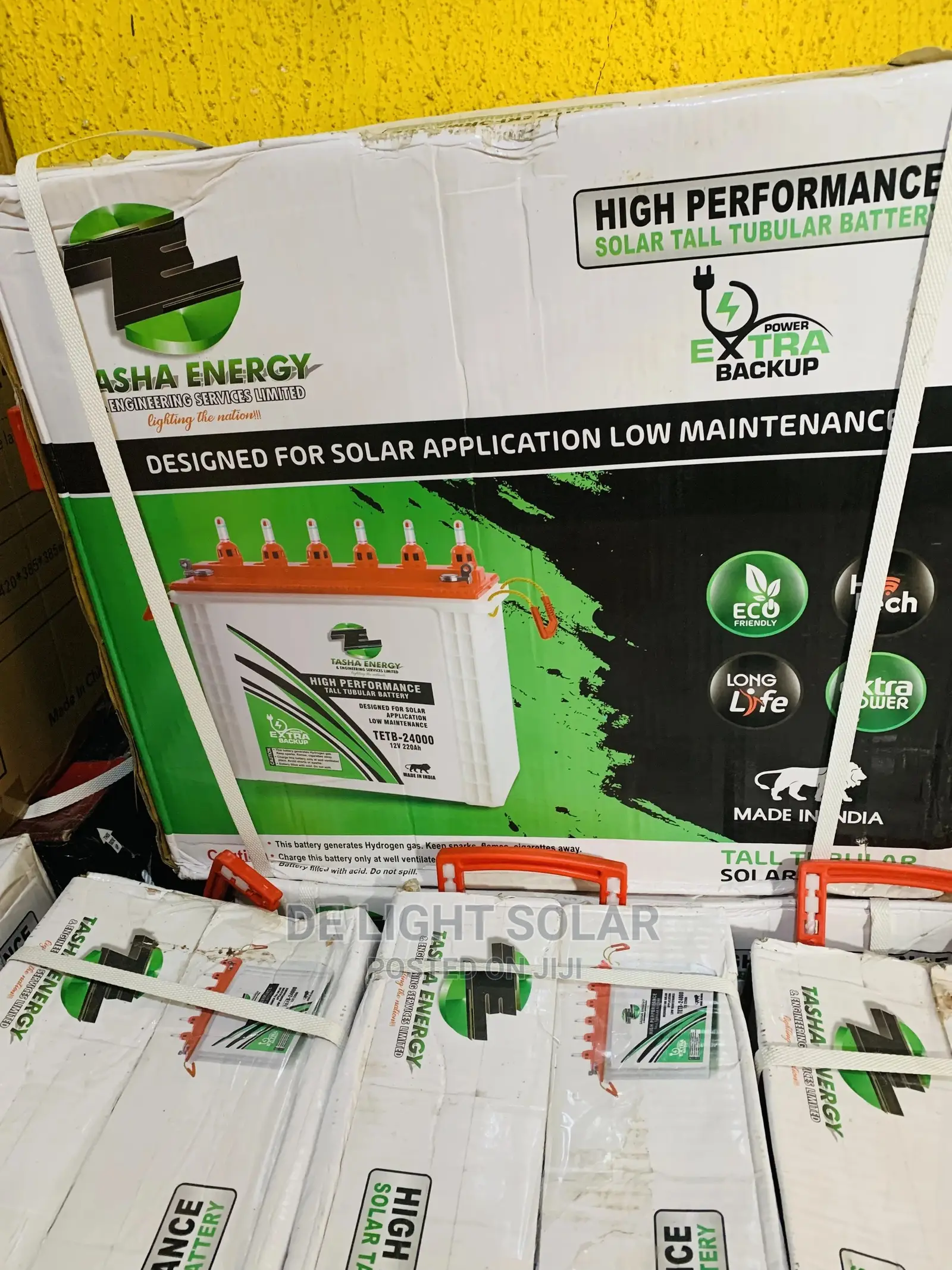 Tasha Energy Tubular Battery 220ah