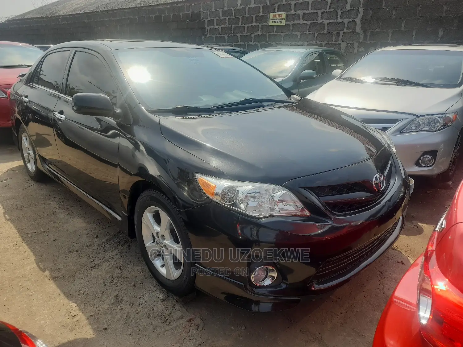 Toyota Corolla 2012 Black