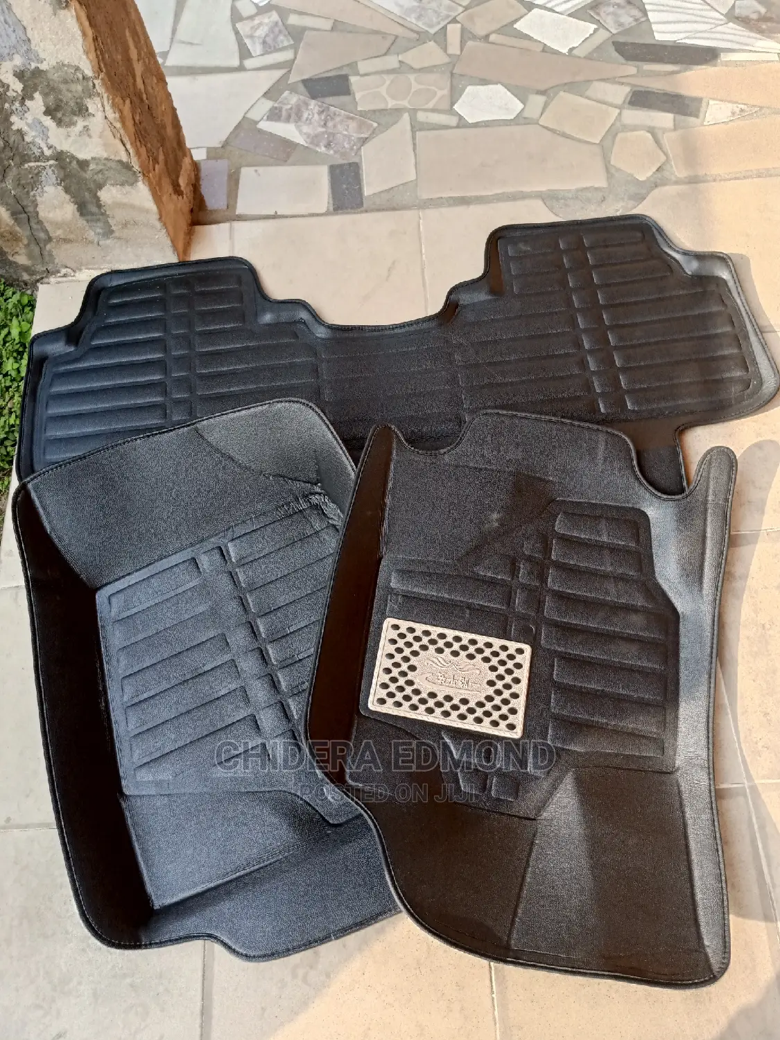 Car Leather Footmat