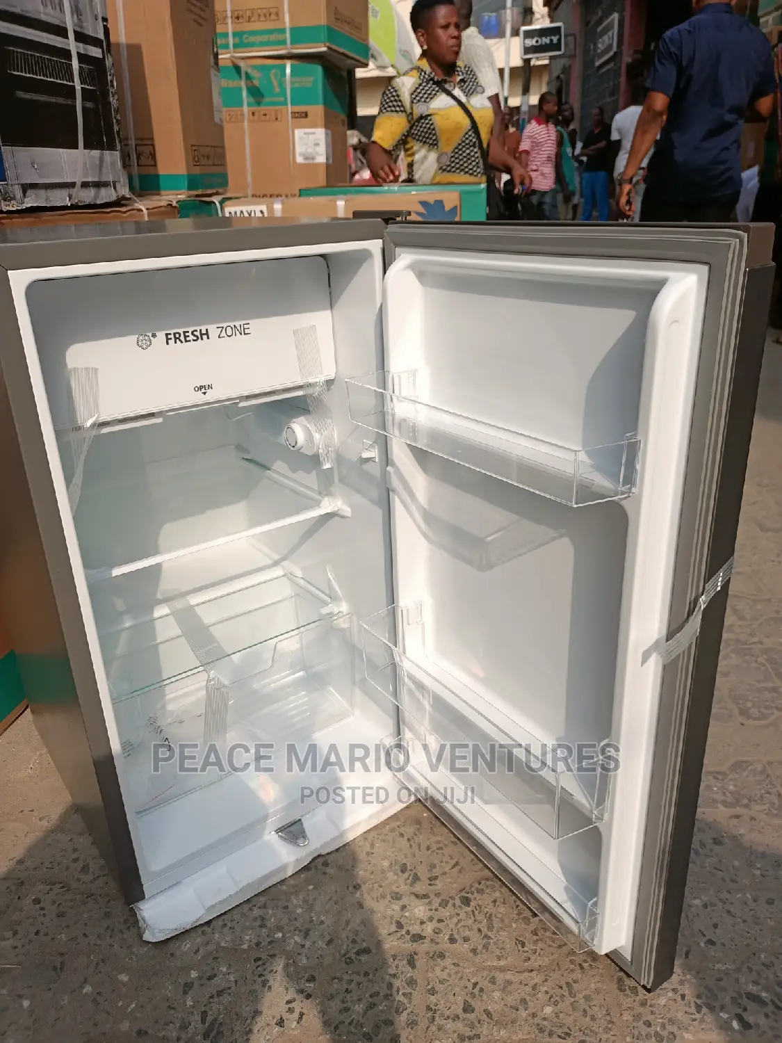 Original Hisense Refrigerator 121L With 2year Warranty.