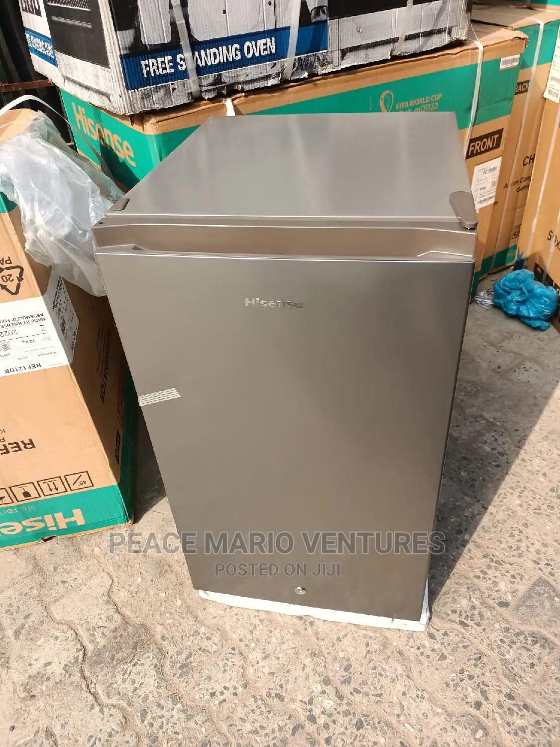 Original Hisense Refrigerator 121L With 2year Warranty.