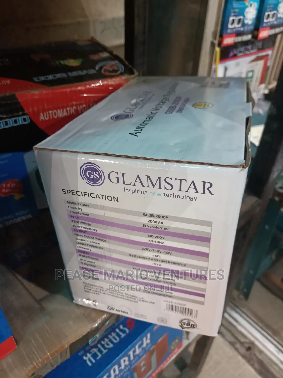 Quality Glamstar 2000va Watts Digital With 3years Warranty
