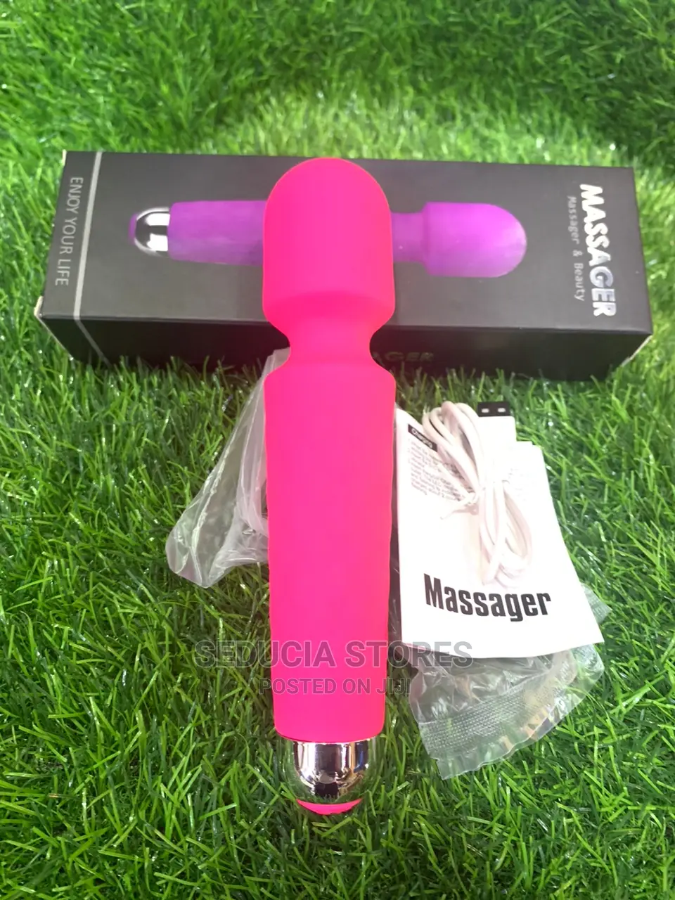 Wand Vibrator - 8 Speeds 20 Vibrating Clitoris Vibrator