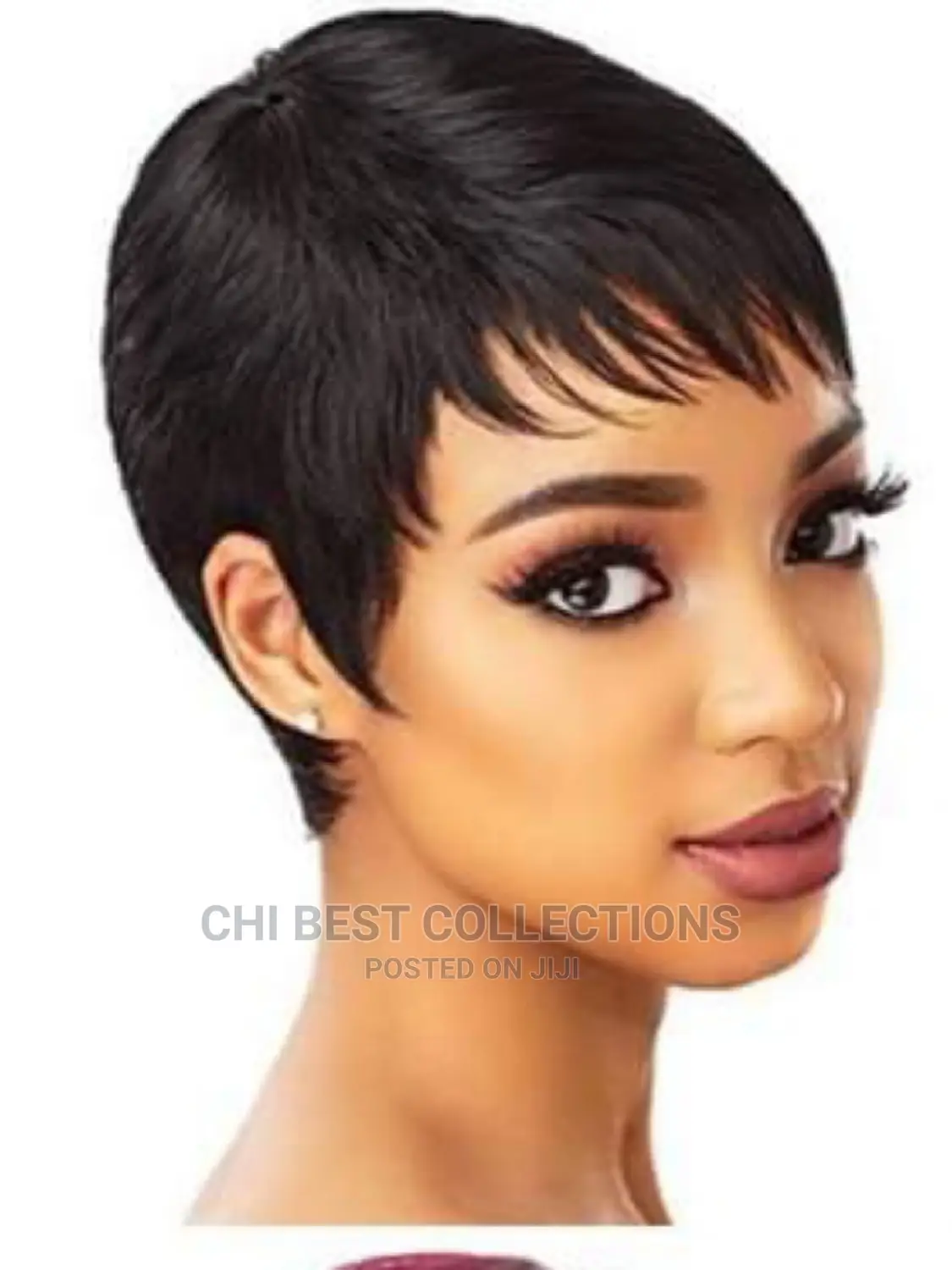 Ladies Short Human Hair Wig