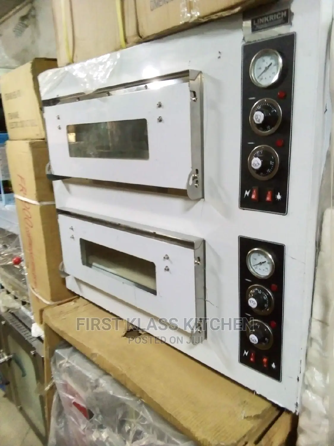 Industrial Pizza Oven 2 Deck Gas
