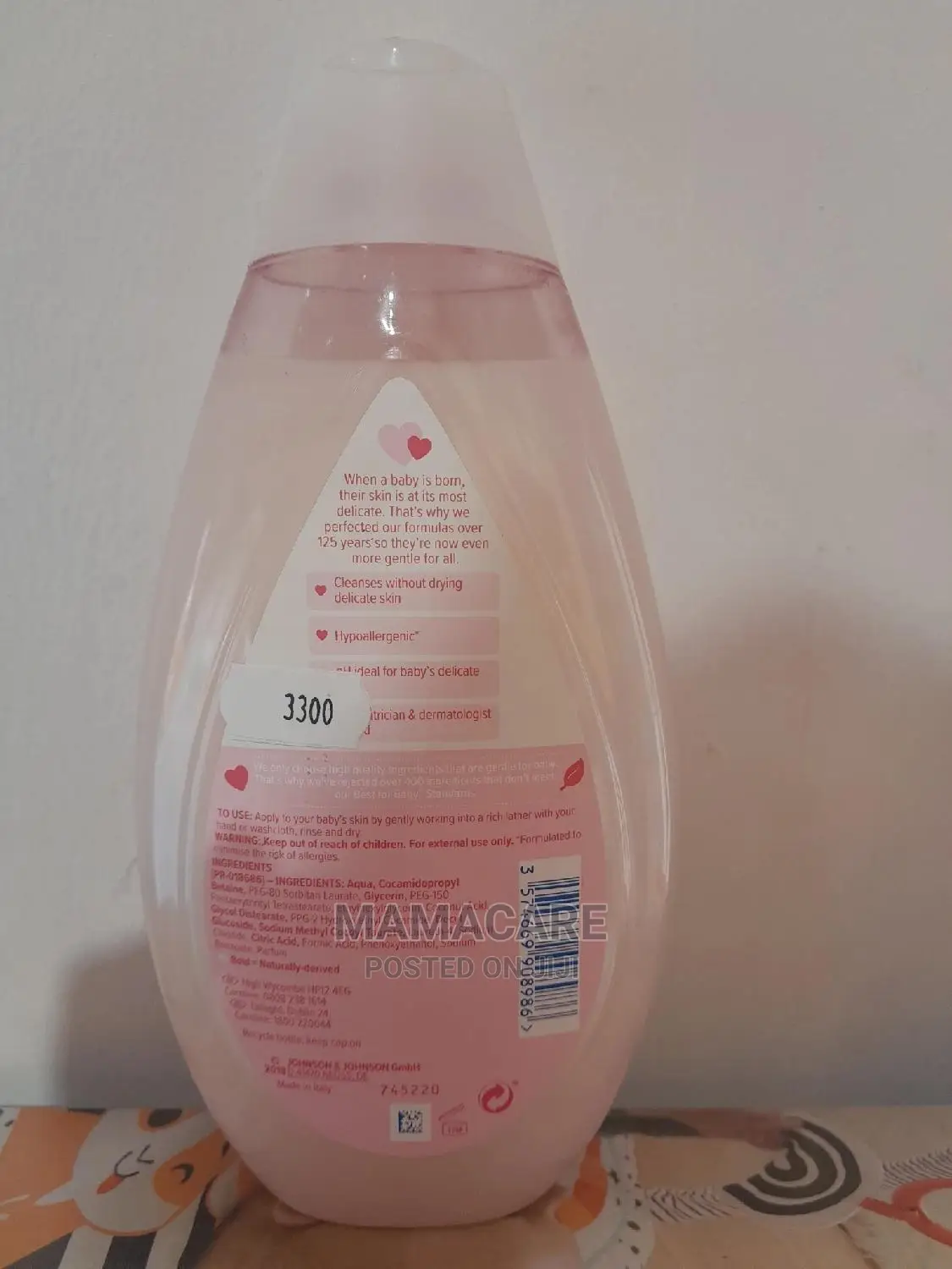 Johnson's Baby Soft Wash