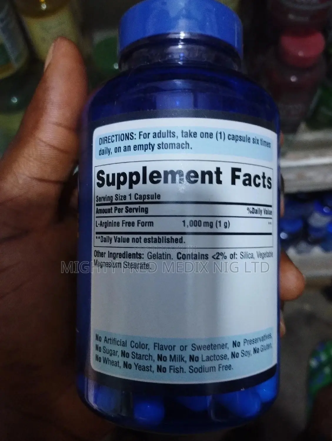 L-arginine 1000mg
