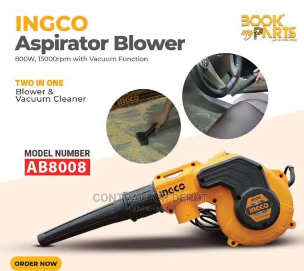 Ingco INDUSTRIAL Vacuum Cleaner And Aspirator Blower 800W
