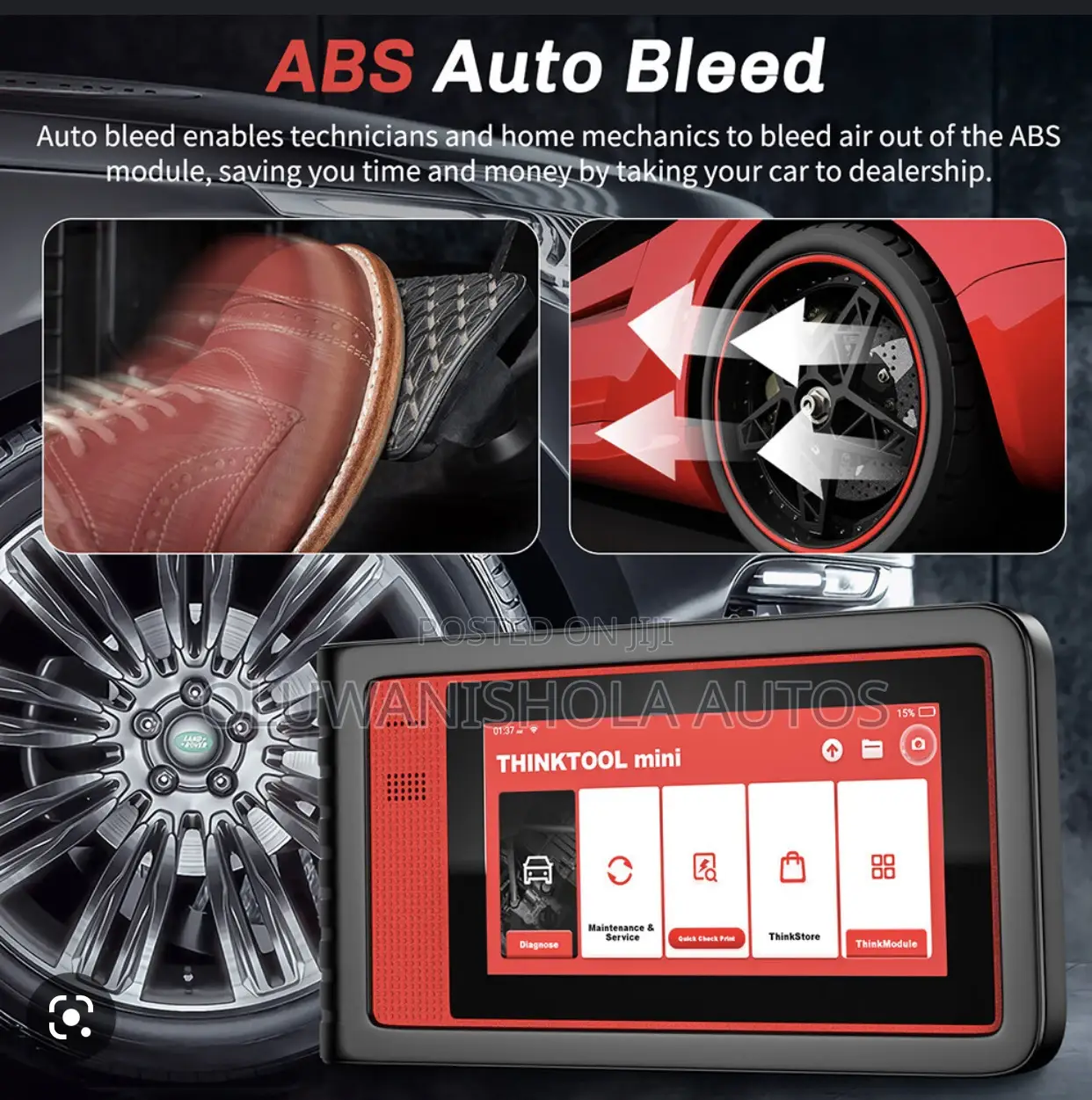 A Best American Mechanic in Lagos With a Scanning Machine