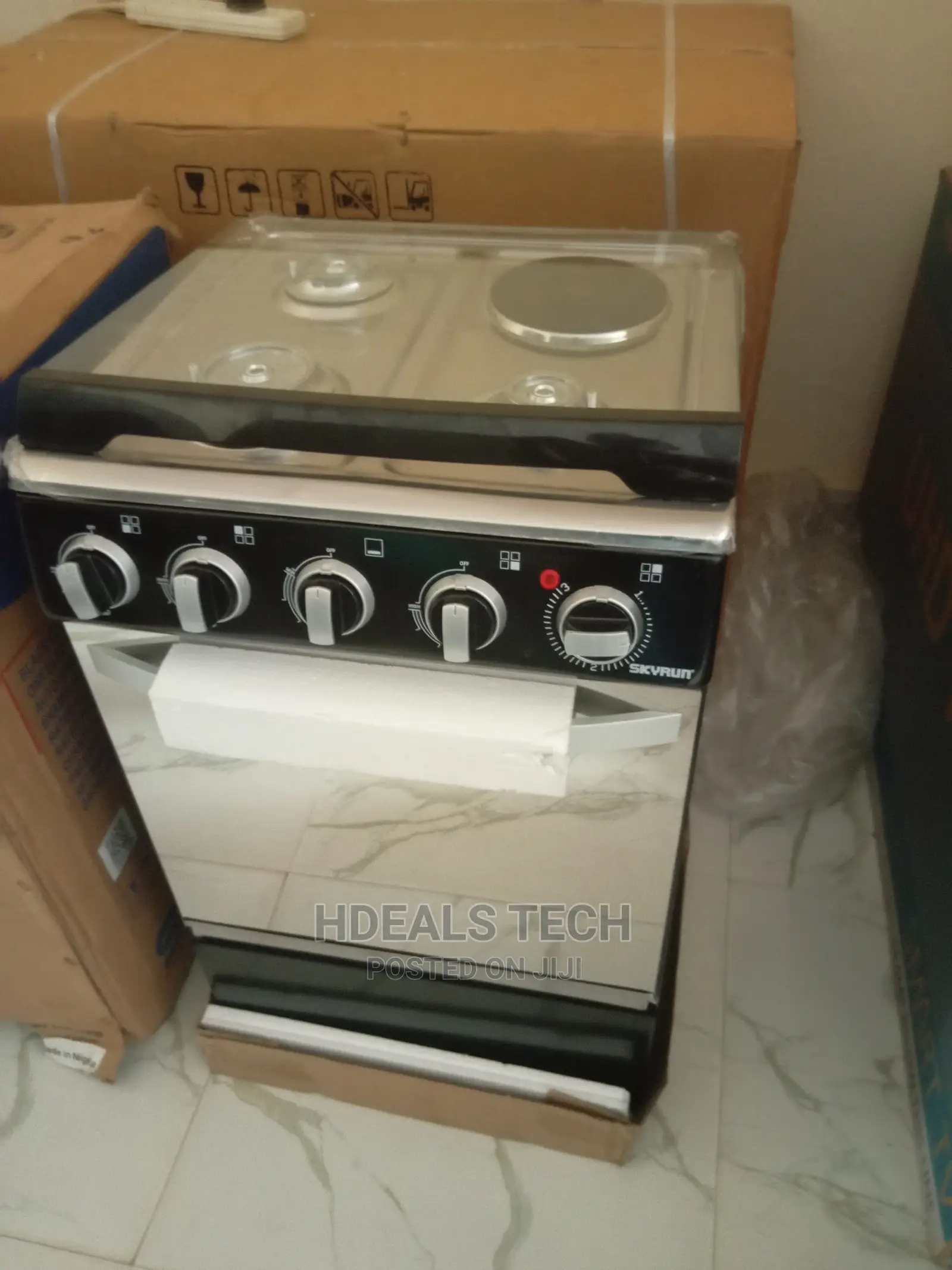 Skyrun Electric/Gas Cooker, 50x20mm.