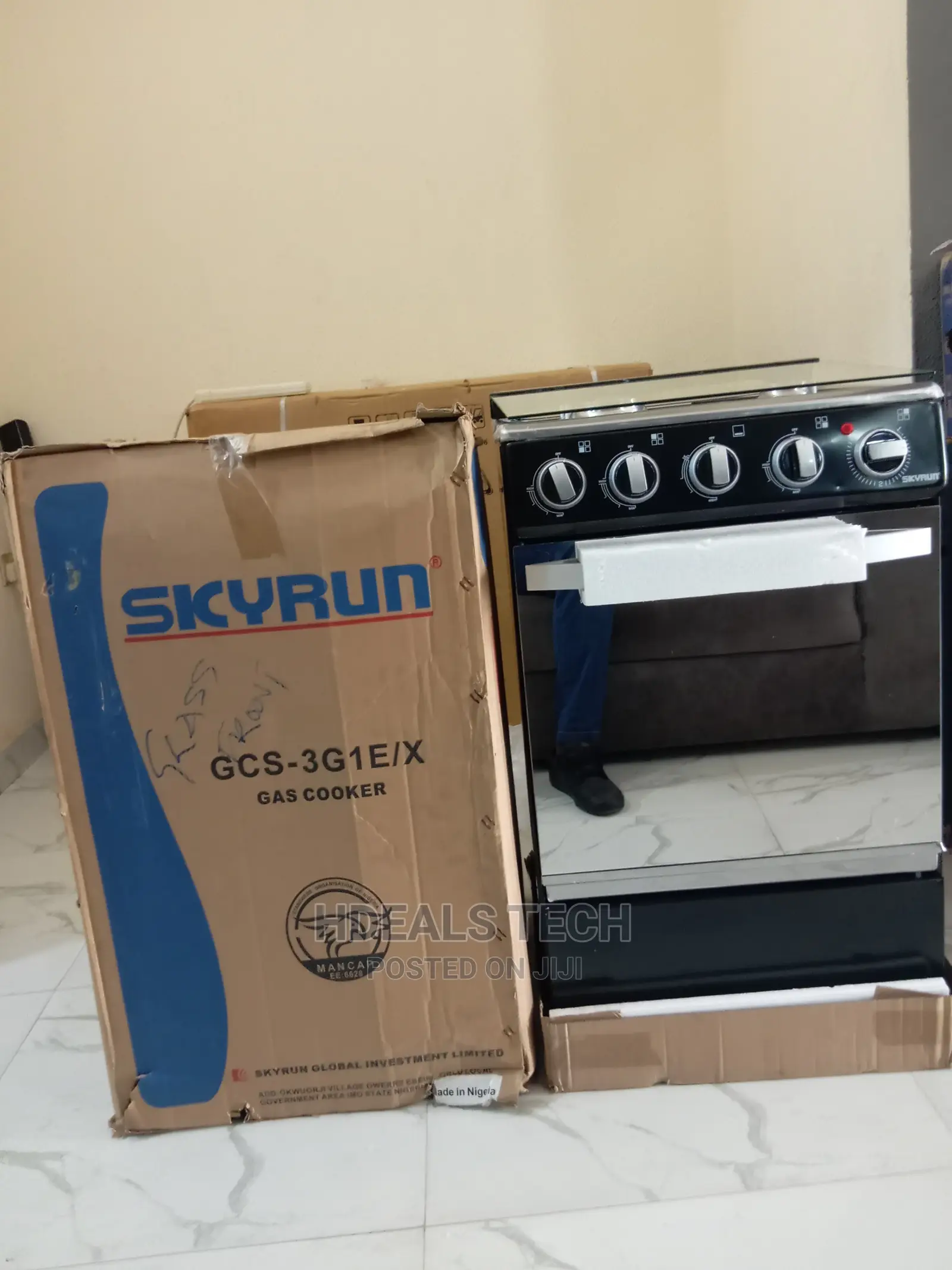 Latest Skyrun Eletric/Gas Cooker (50x20mm), GCS-3g1e/X.