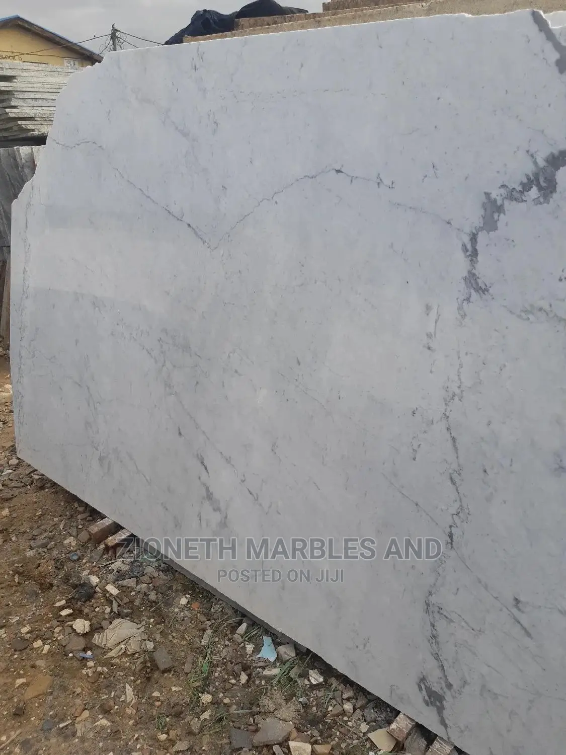 Italian White Carara Marble Slab 2cm/20mm Thickness
