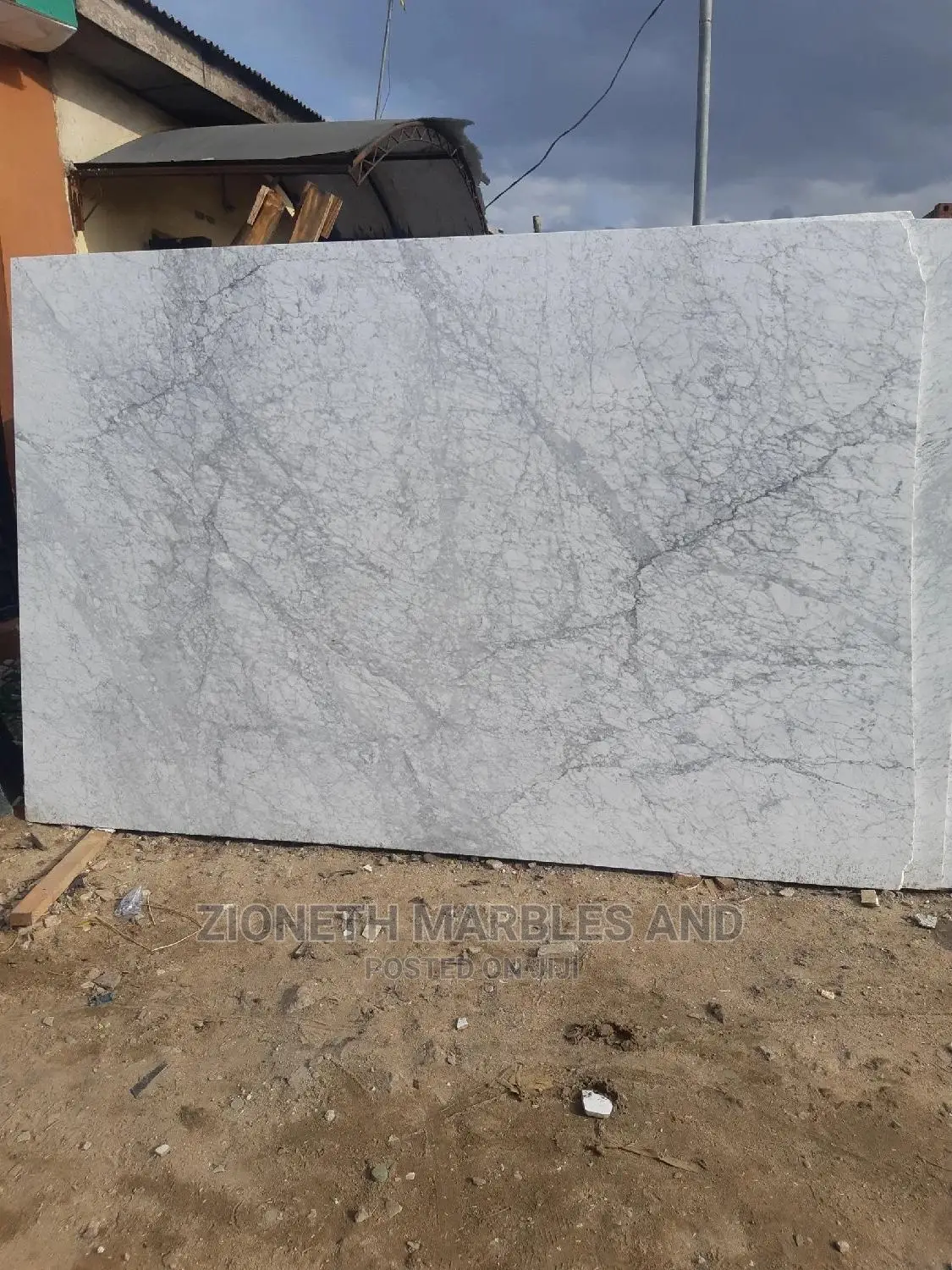 Italian White Carara Marble Slab 2cm/20mm Thickness