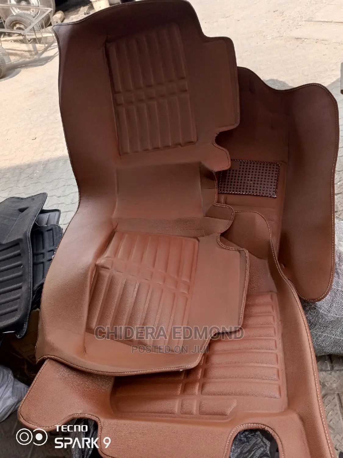Costomized Car Leather Foot Mat