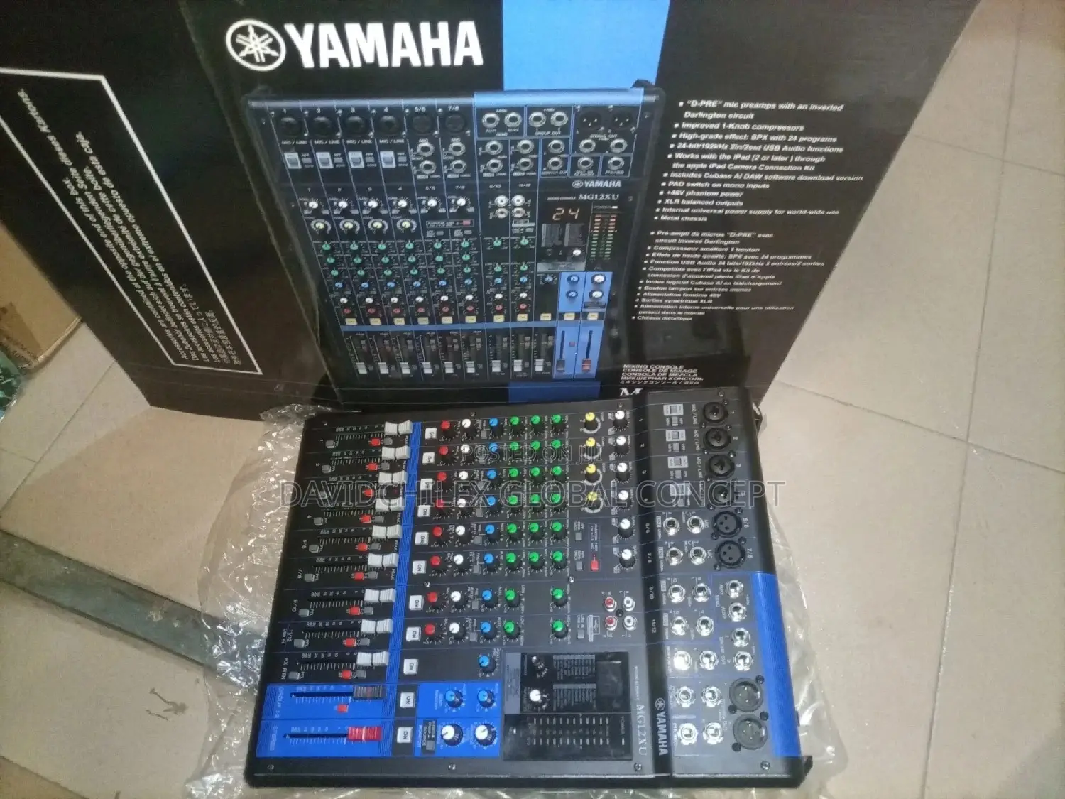Yamaha Mg12xu Flat Mixer