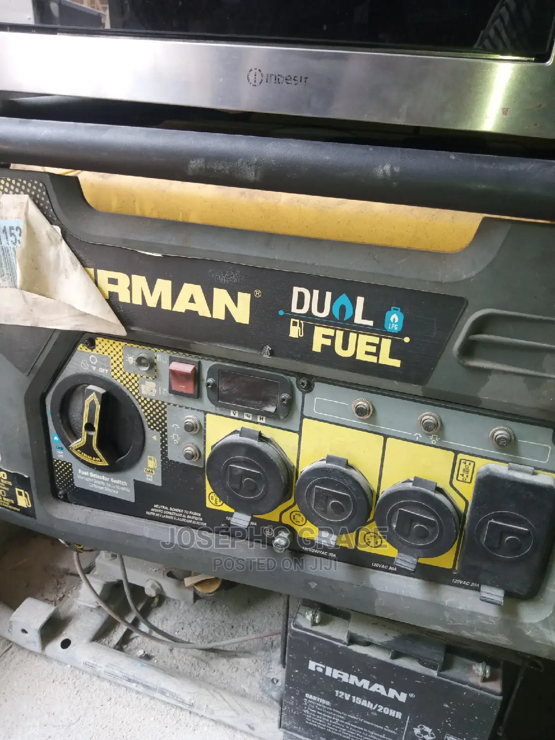 10kva Firman (Dual Fuel And Gas Generator) Japan.