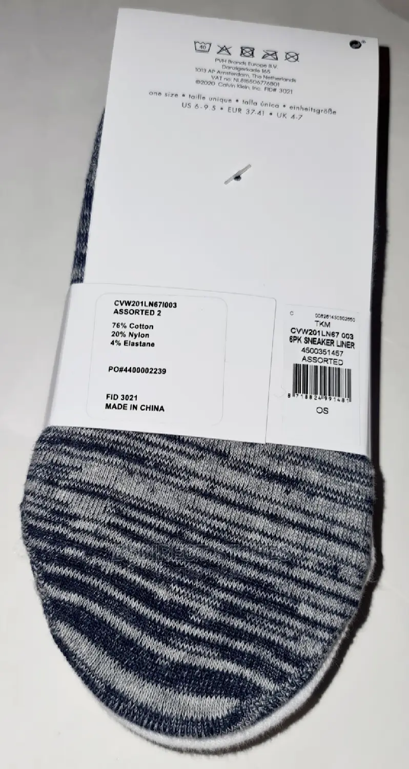Calvin Klein Women's Athletic Logo Low-cut Socks - 6 Pack