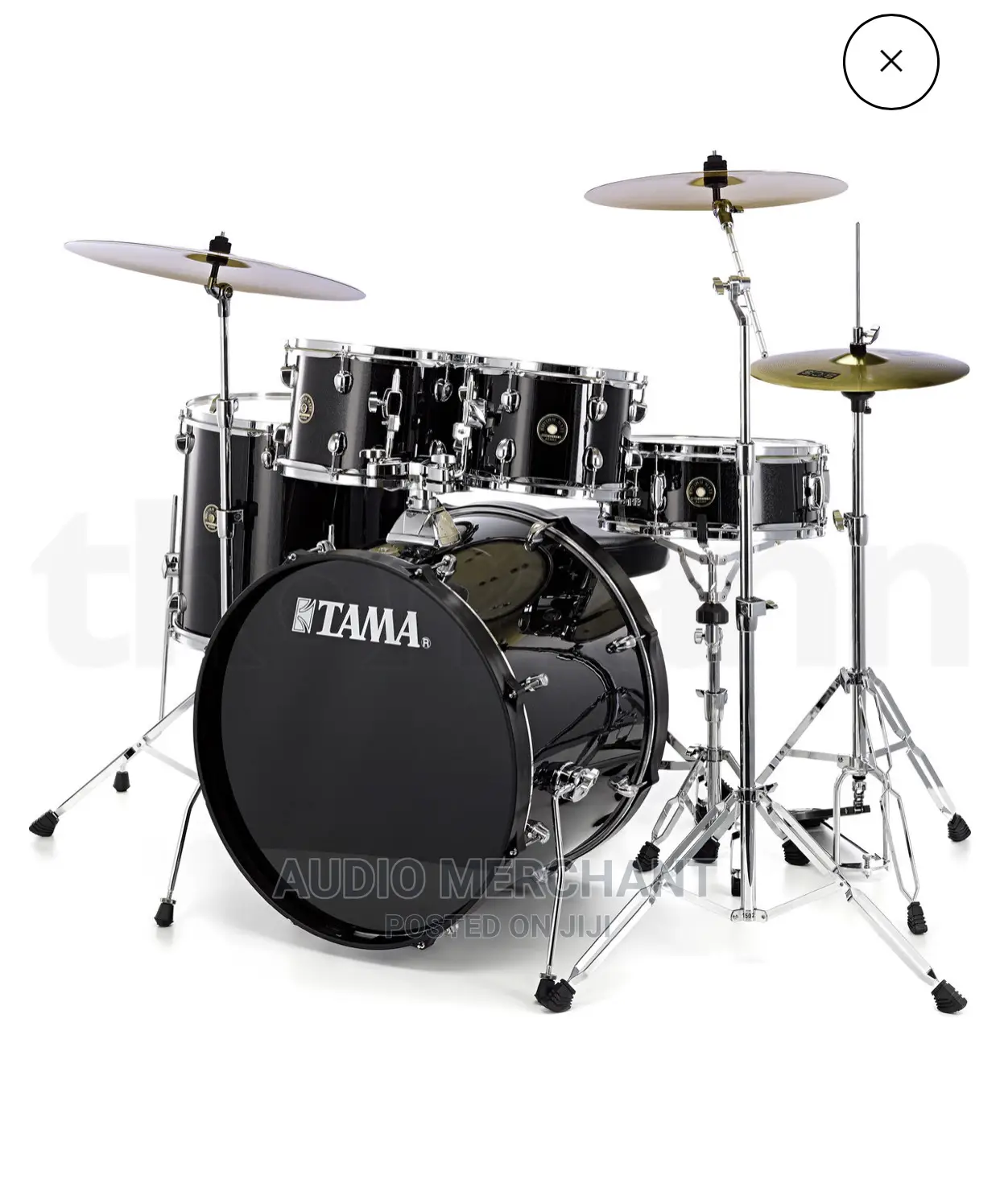 Tama Rhythm Mate 5 Piece Drum Cymbals Sold Separately