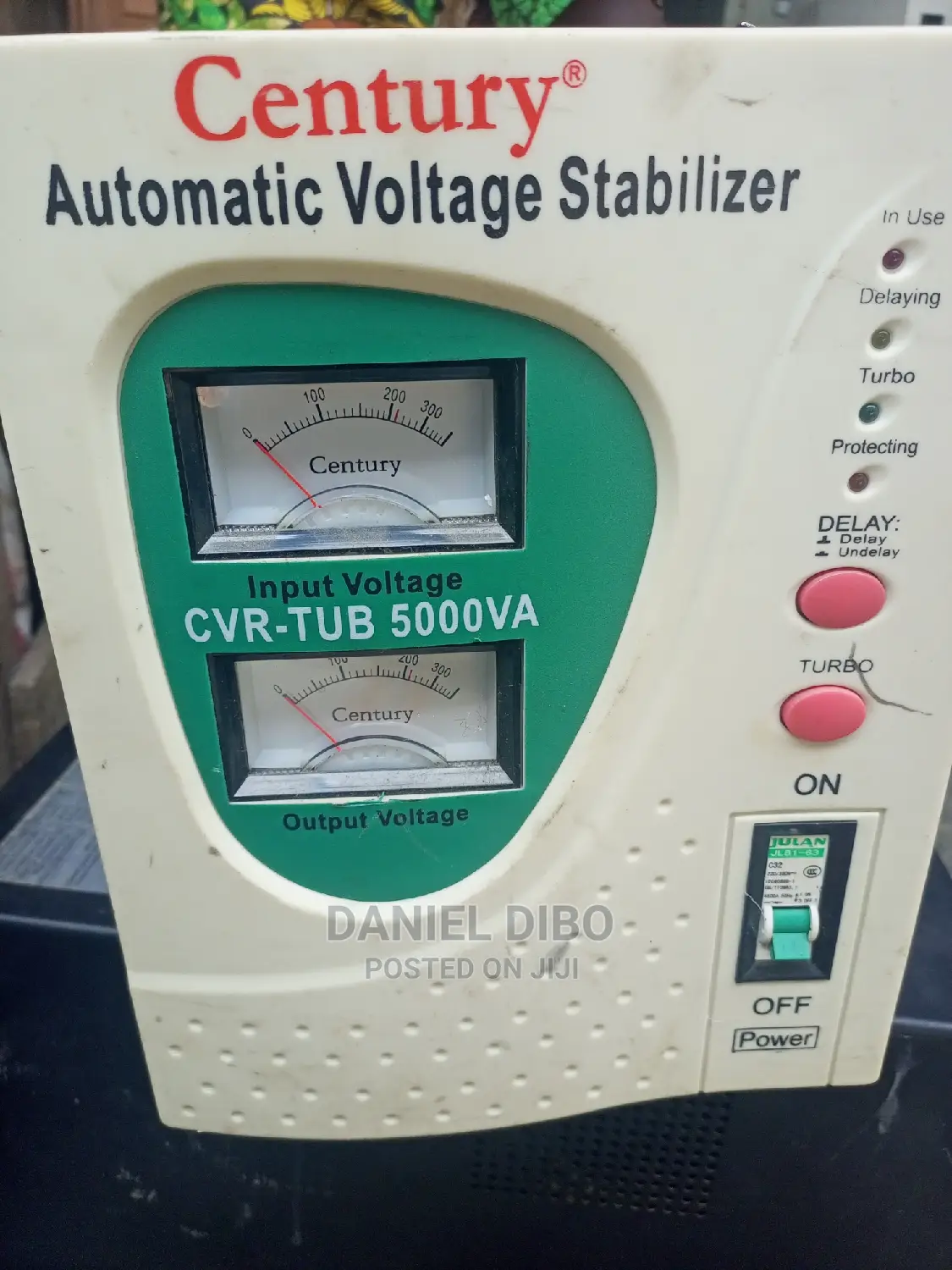 Century 5000KVA  Automatic Voltage Regulator Stabilizer.