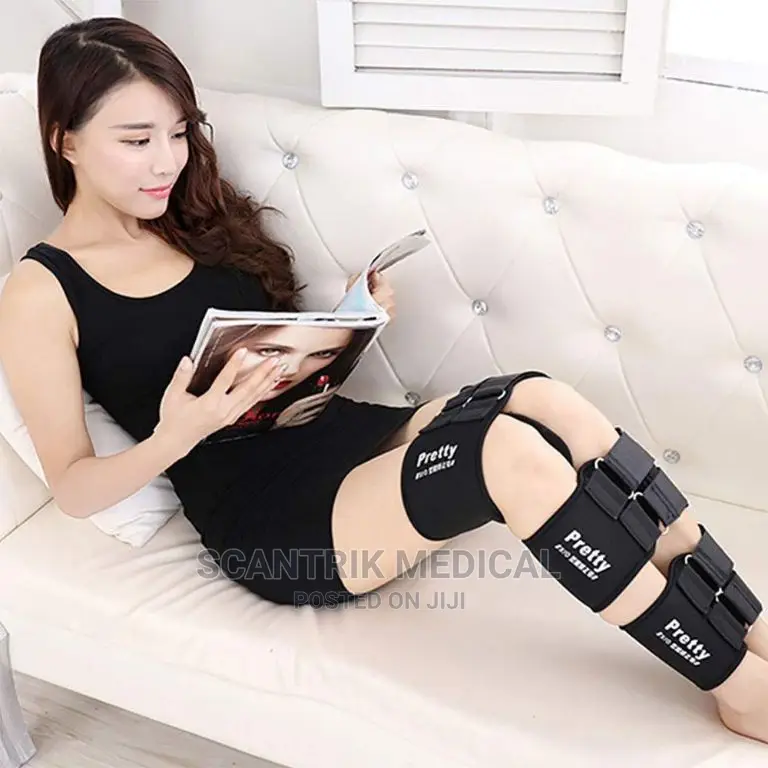 Portable Bow-Legged Correction Belt With Knee Pads