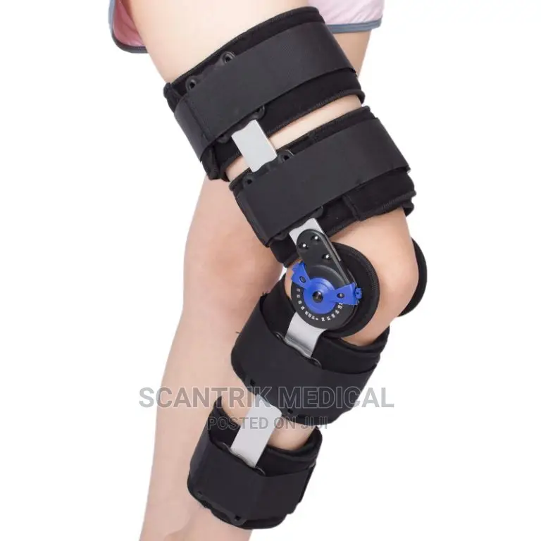 ROM Knee Immobilizer Brace Leg Braces Orthopedic Patella
