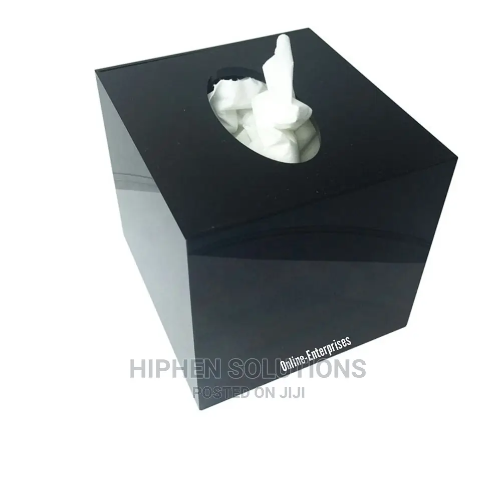 Tissue Box Case For Hidden Spy Camera