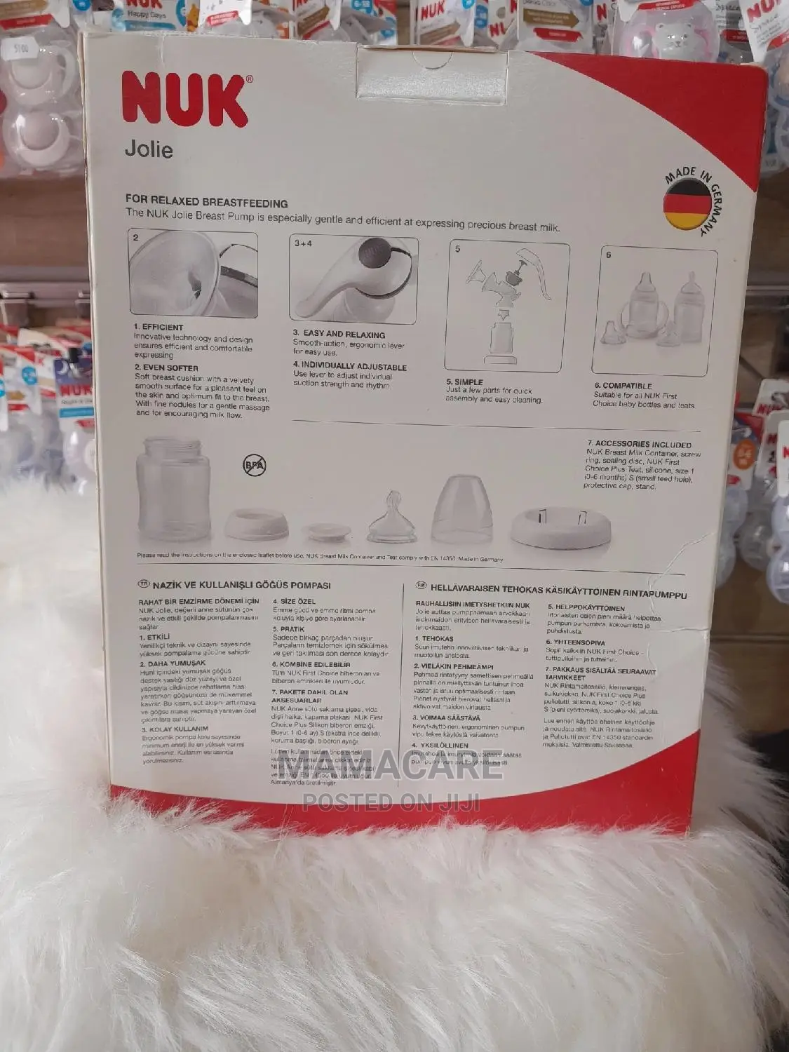 NUK Jolie Manual Breast Pump