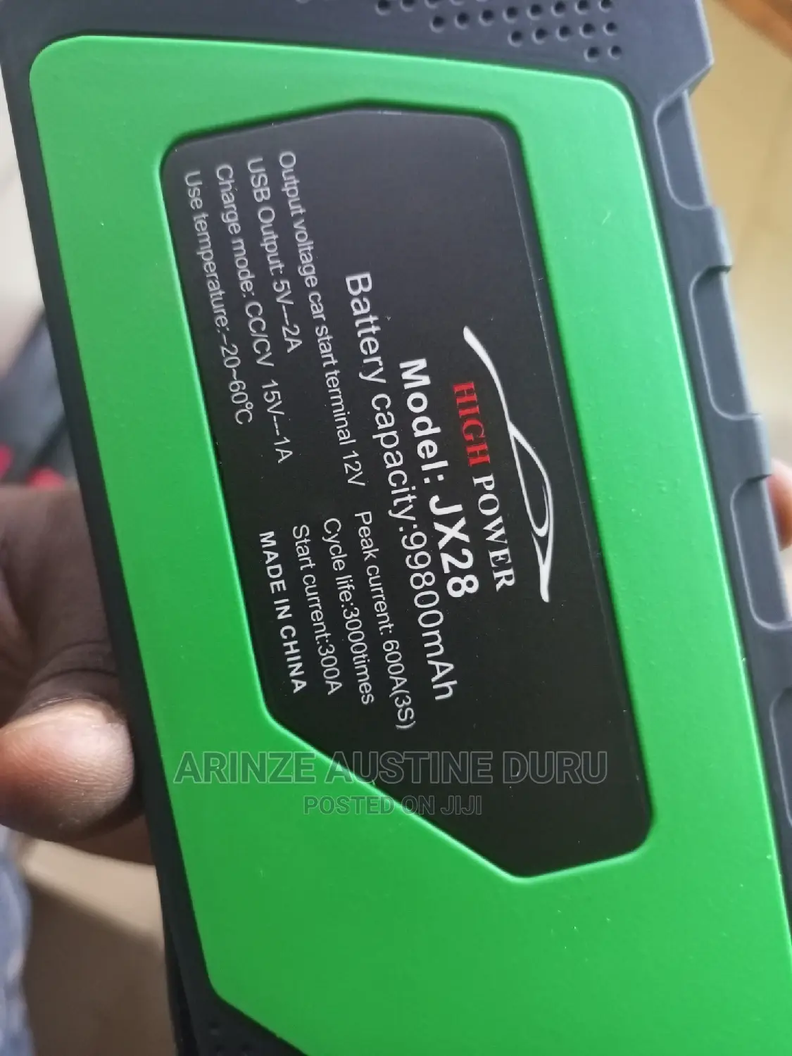 Multi-Function Car Jump Starter Power Bank