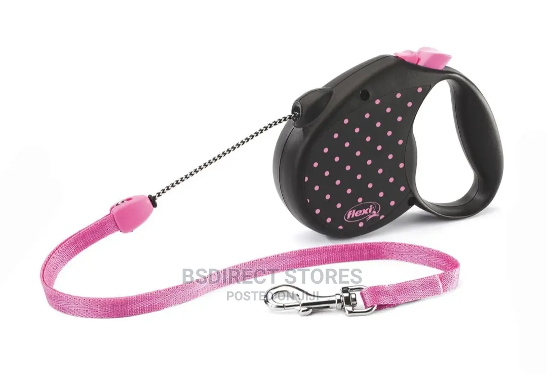 Flexi Standard Dot Cord 5M Retractable Expendable Dog Lead