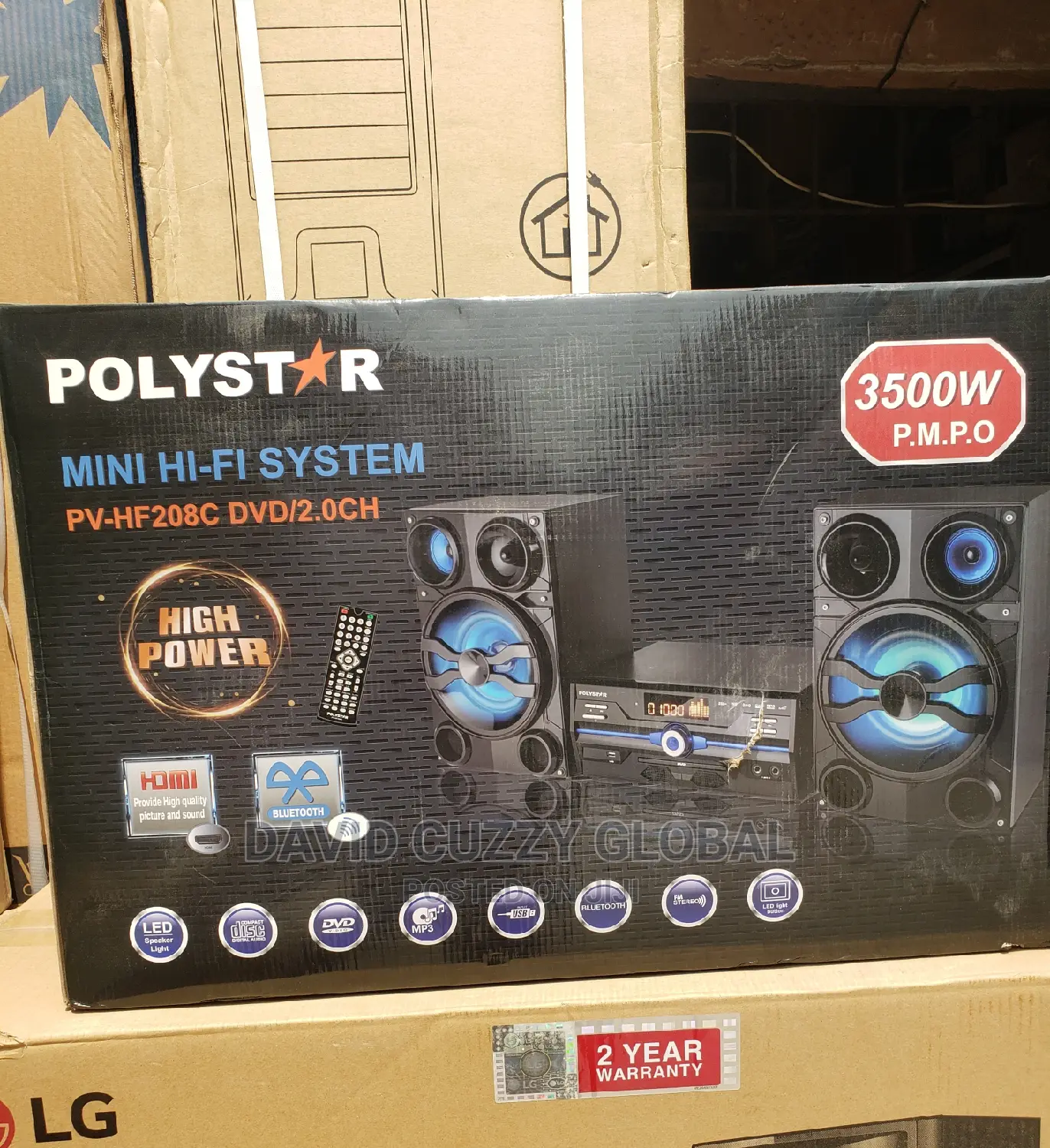 Polystar Mini Hi-Fi System
