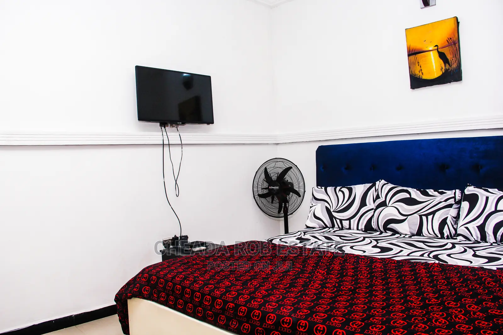 Best Secured 2bed Shortlet |Free Wifi|24hrs Light|Stadium Rd