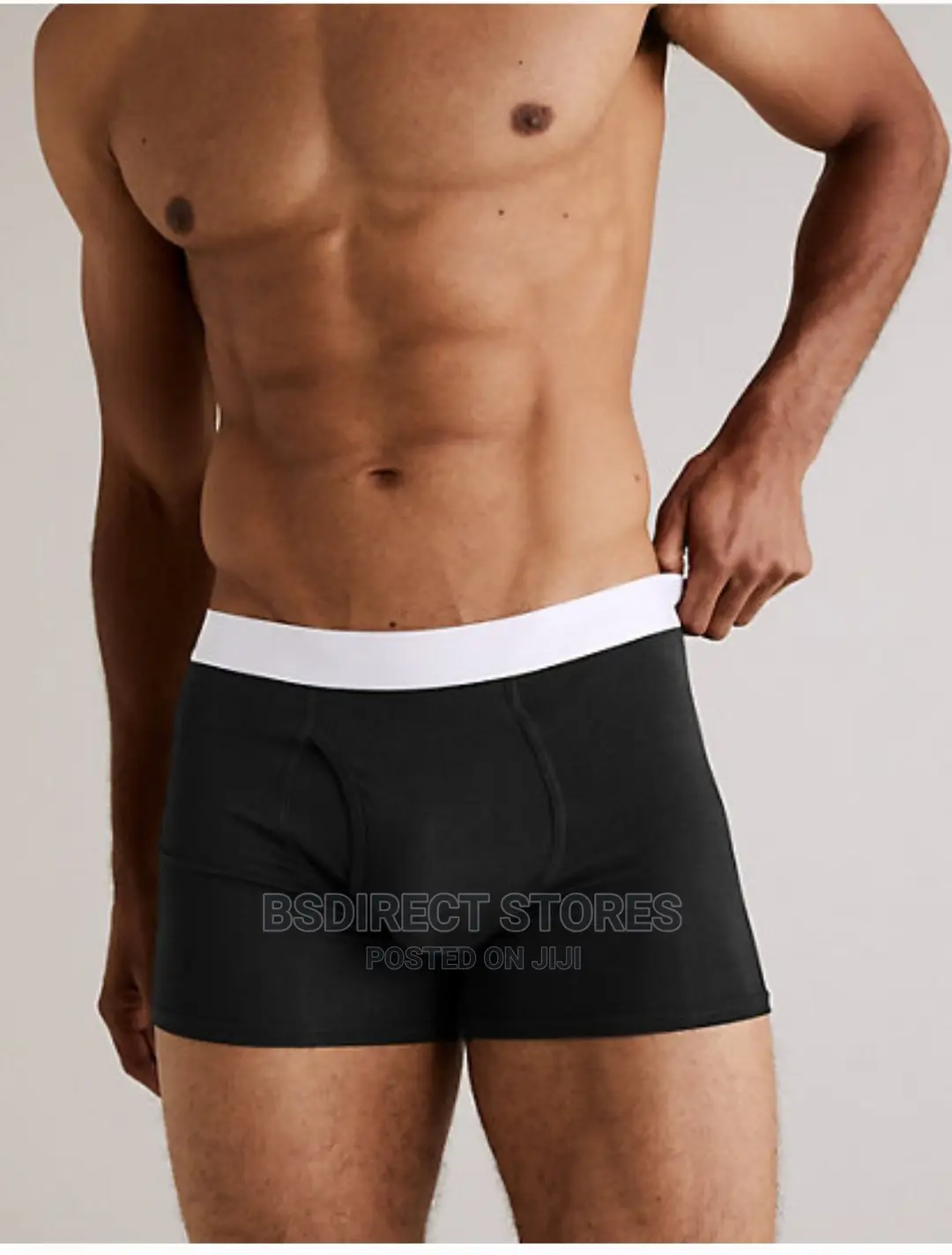 MARKS AND SPENCER Black Mix 3pk Supima Cotton Blend Trunks