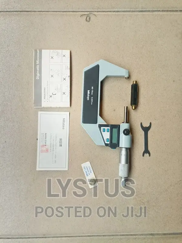 Mitutoyo 293-523 N Digital Outside Micrometer 50-75mm/0.0001