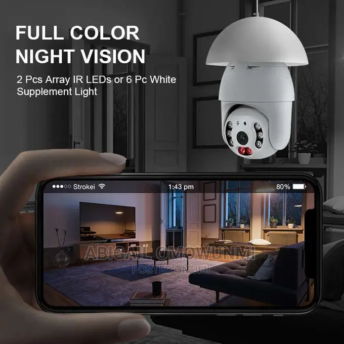 1080P Wireless 360 Rotate Auto Tracking Panoramic Camera