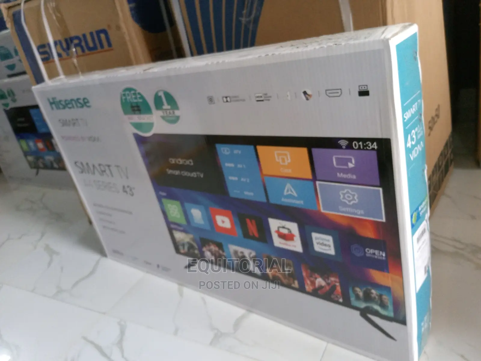HISENSE HDR 43'' Youtube ,Smart TV