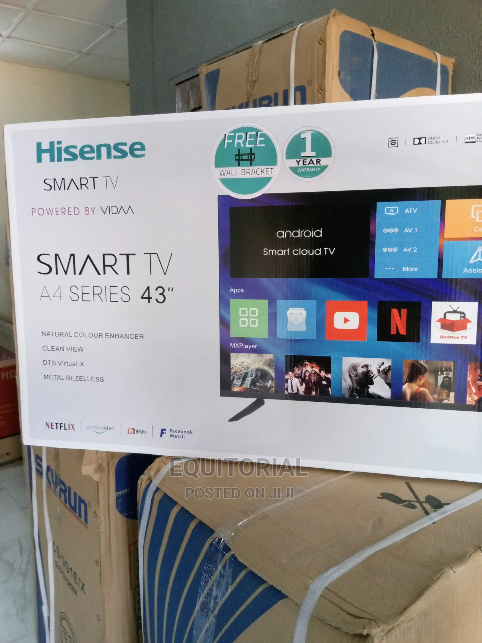 Hisense 43'' Full HD Smart TV + HDMI