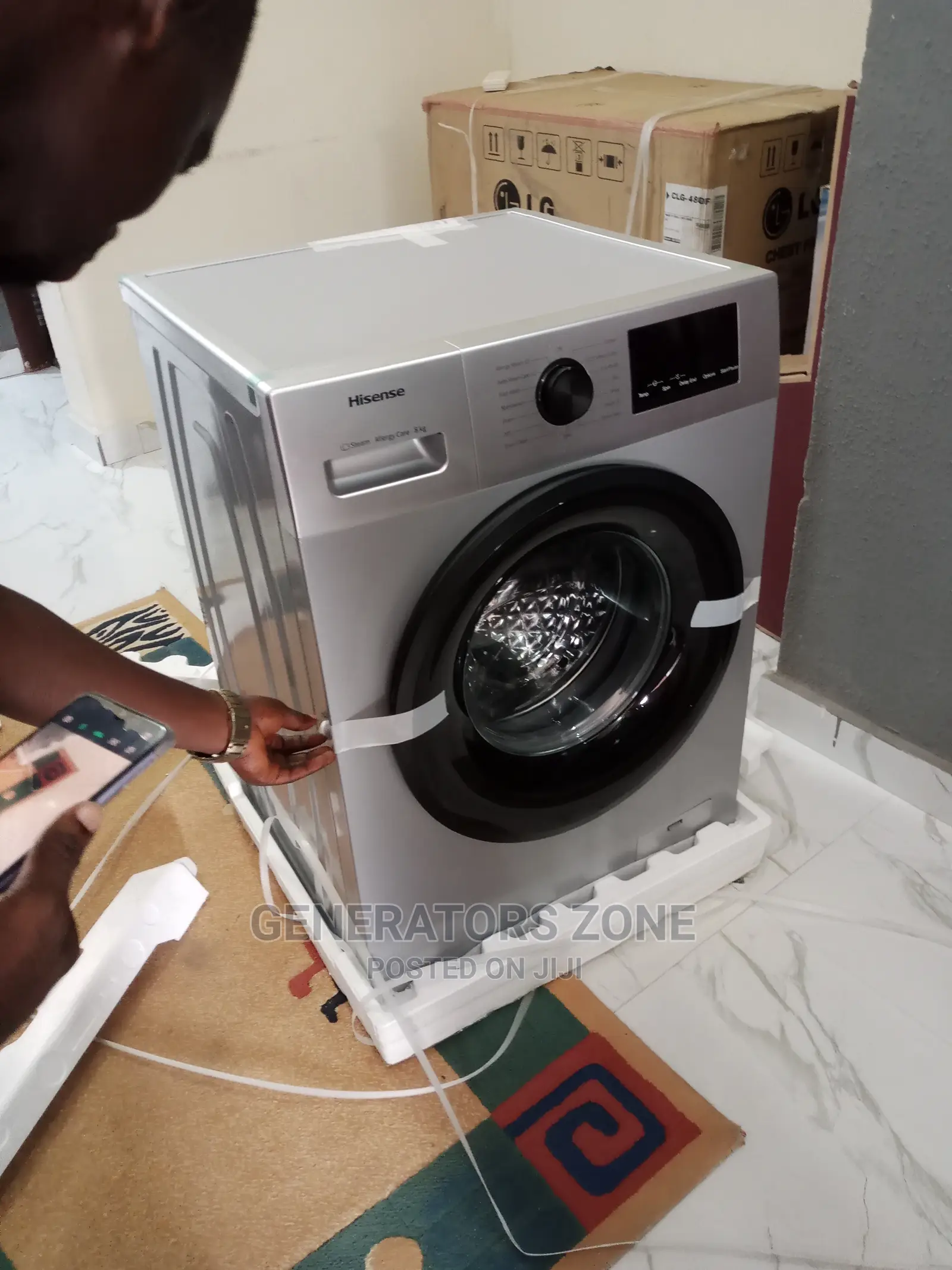 Hisense Washing Machine 8kg | Front Load