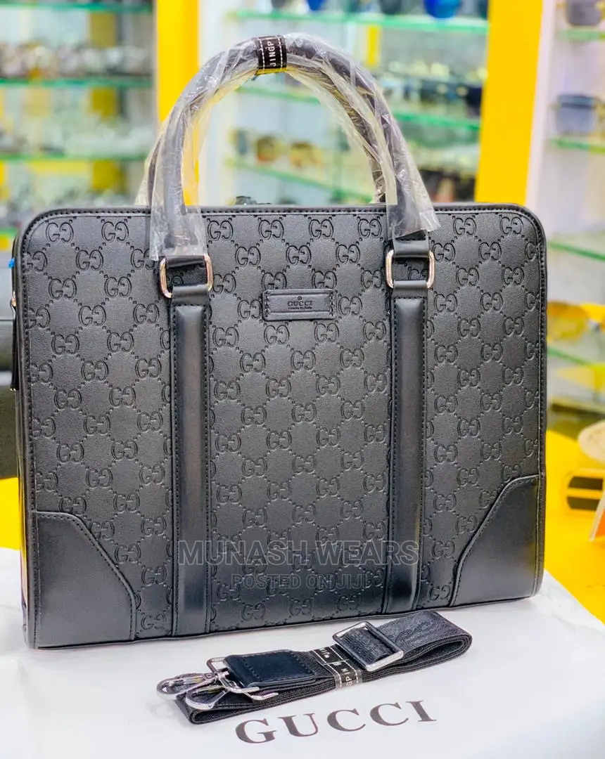 Luxury Italian Laptop Leather Bag