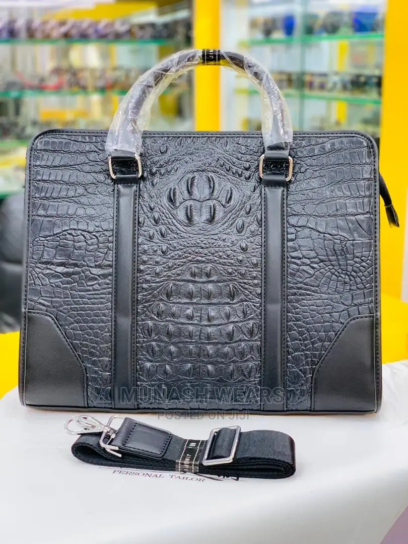 Luxury Italian Laptop Leather Bag